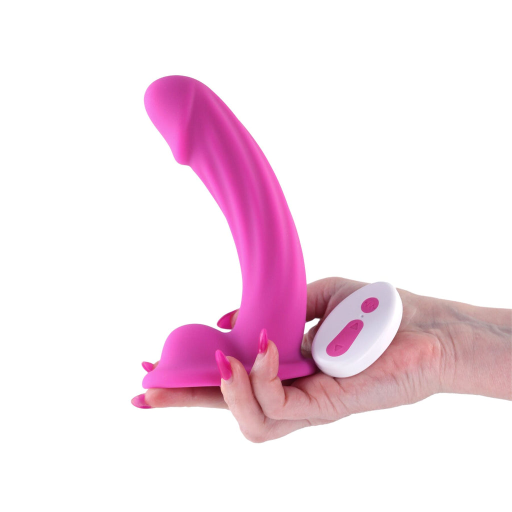 Ділдо з вібрацією NS Novelties Colours - Curve - Vibrating - 6 Dildo
