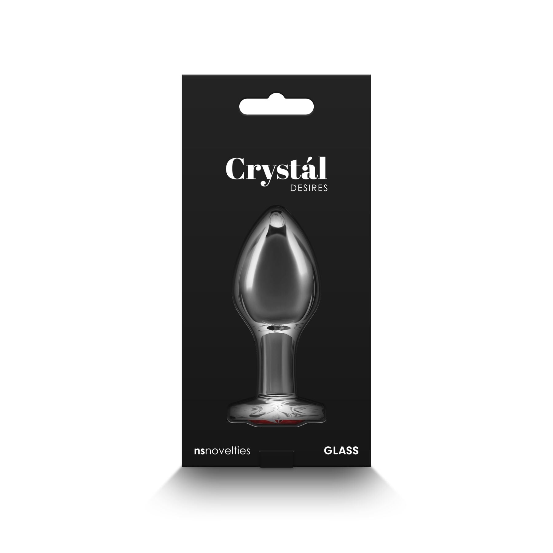 Скляна анальна пробка NS Novelties Crystal Desires