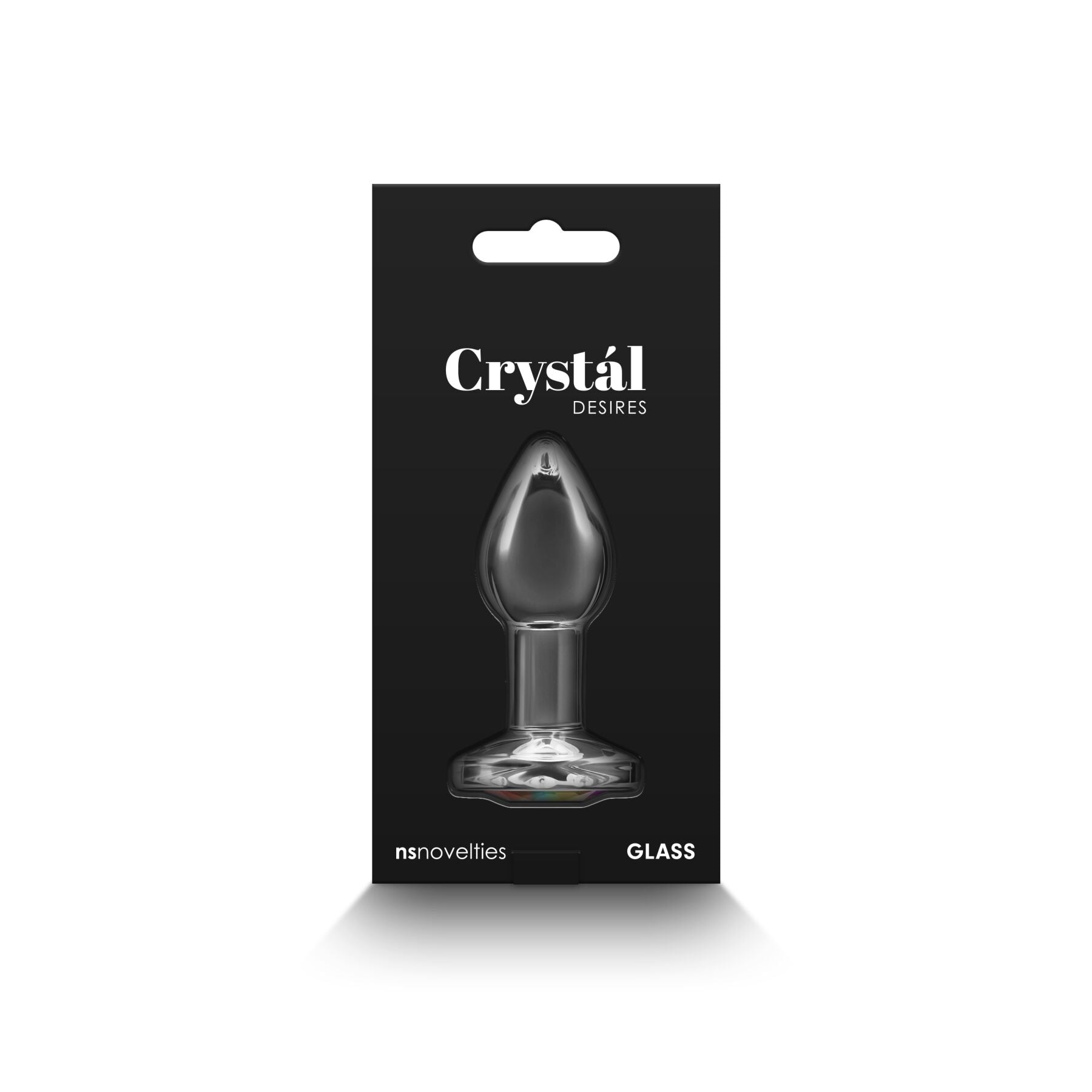 Скляна анальна пробка NS Novelties Crystal Desires
