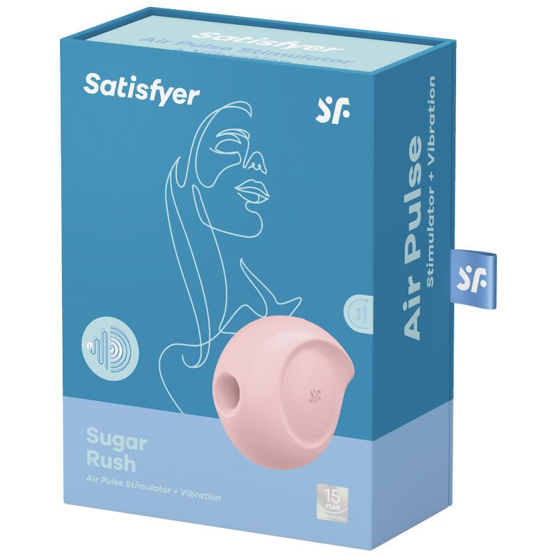 Вакуумний кліторальний стимулятор із вібрацією Satisfyer Sugar Rush