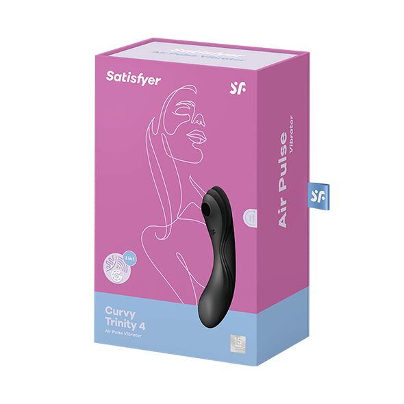 Вакуумний стимулятор з вібрацією Satisfyer Curvy Trinity 4