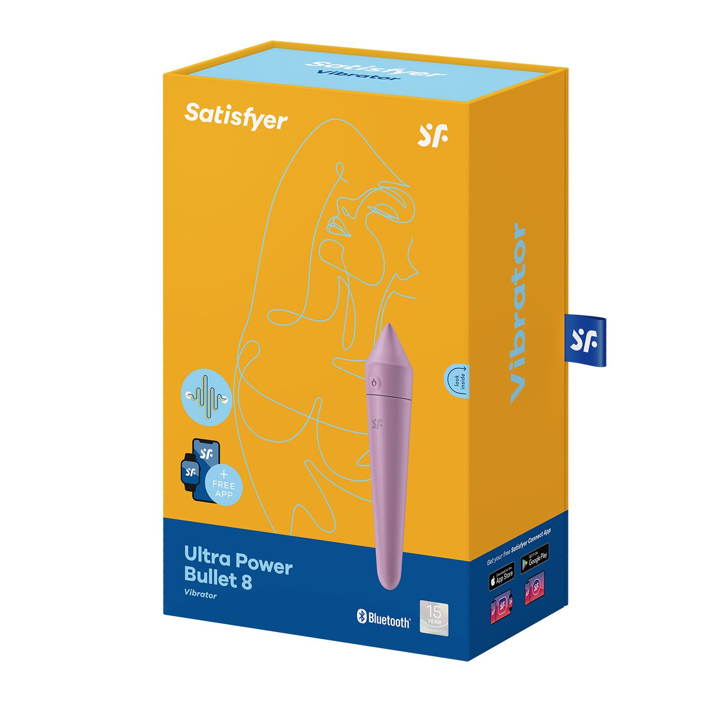 Смарт мінівібратор Satisfyer Ultra Power Bullet 8