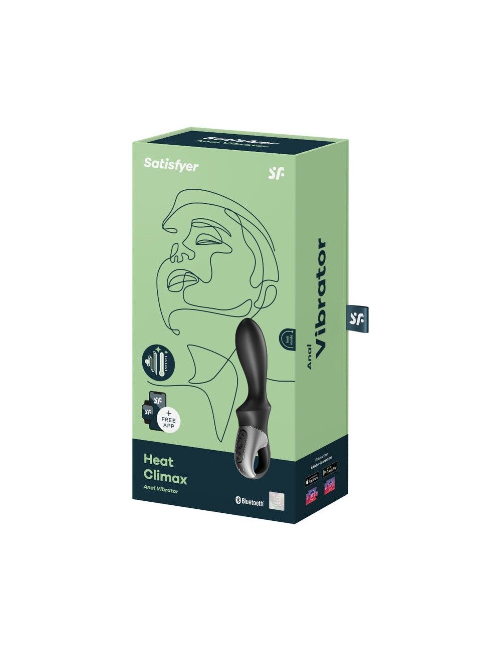 Смарт-вібратор для простати Satisfyer Heat Climax