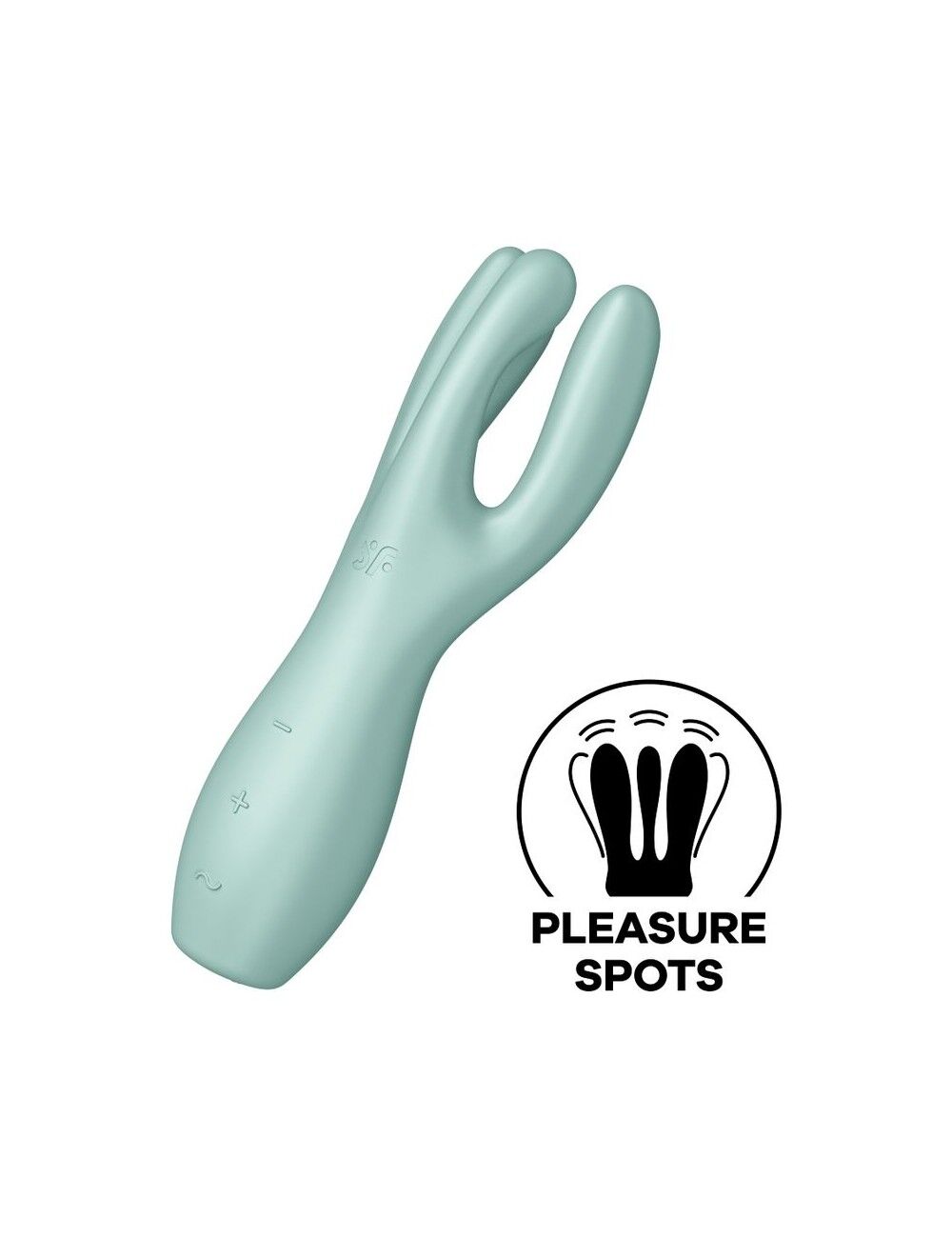Кліторальний вібратор Satisfyer Threesome 3 з трьома пальчиками