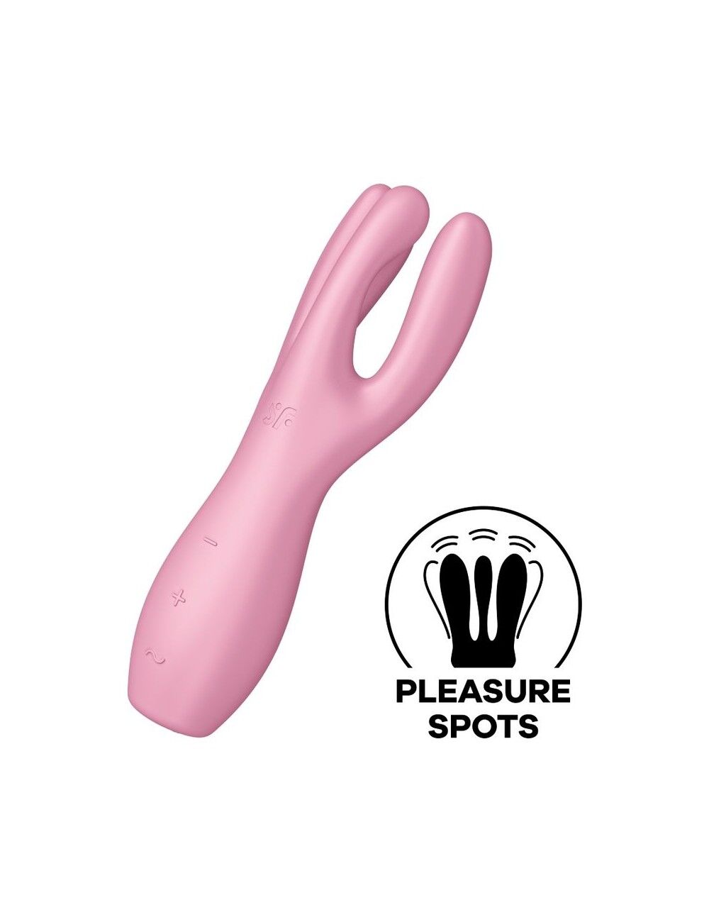 Кліторальний вібратор Satisfyer Threesome 3 з трьома пальчиками
