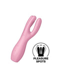 Кліторальний вібратор Satisfyer Threesome 3 з трьома пальчиками